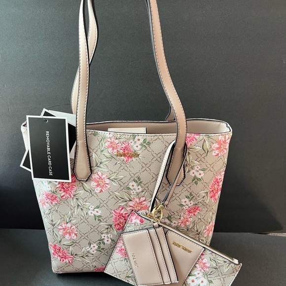 NWT NINE WEST SATCHEL HANDBAG TOTE PURSE BAG - Picture 1 of 11